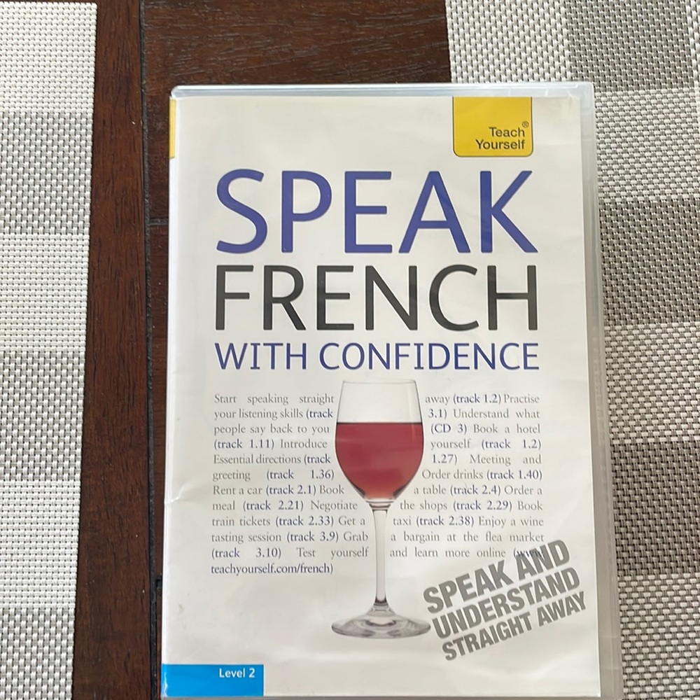 🆕 in package, Teach Yourself French🇫🇷 CD set